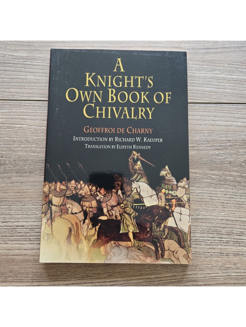 A Knight's Own Book of Chivalry Geoffroi de Charny Medieval Knights 2005 History